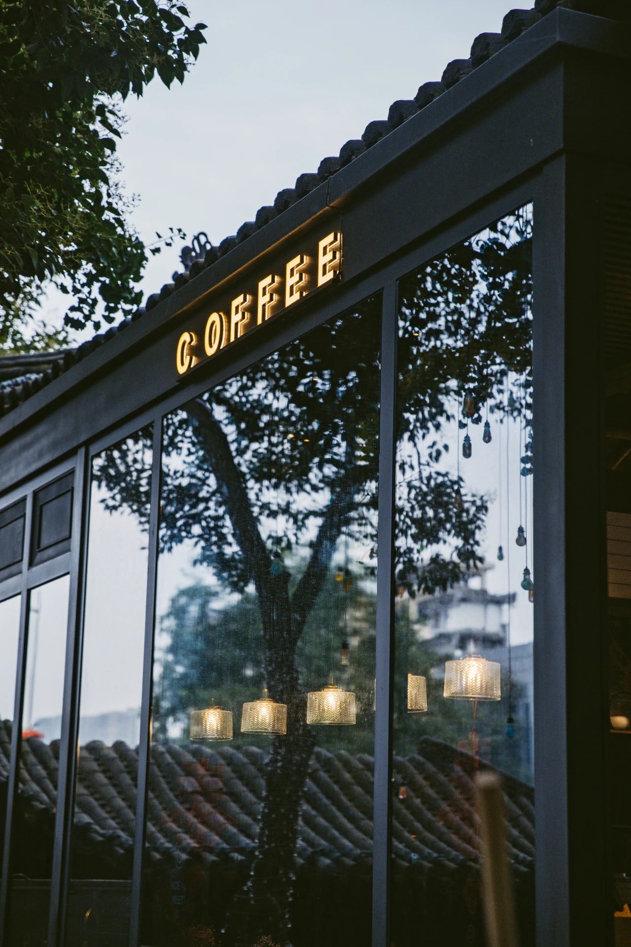 朝阳咖啡丨中国西安丨郭莘空间设计-13