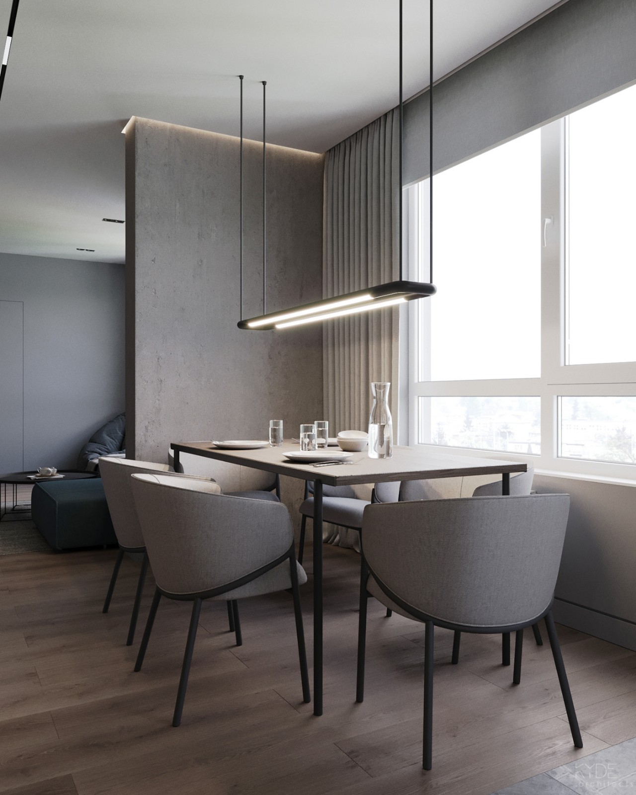 现代简约风家庭公寓  Nazar Tsimbalyuk-8