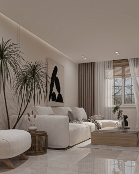 JAPANDI LIVINGROOM DESIGN
