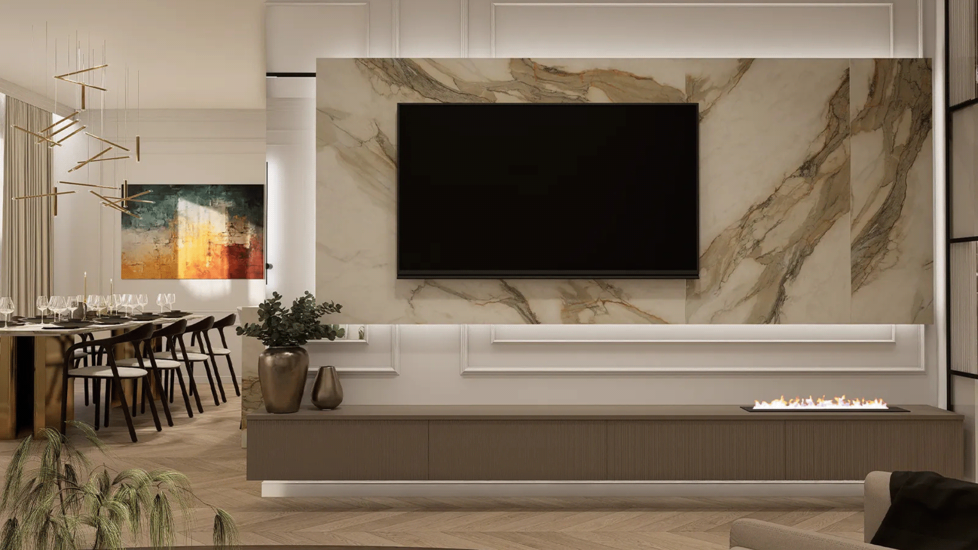 1938年法式风格公寓室内翻新设计丨克罗地亚萨格勒布丨M1st Design-17