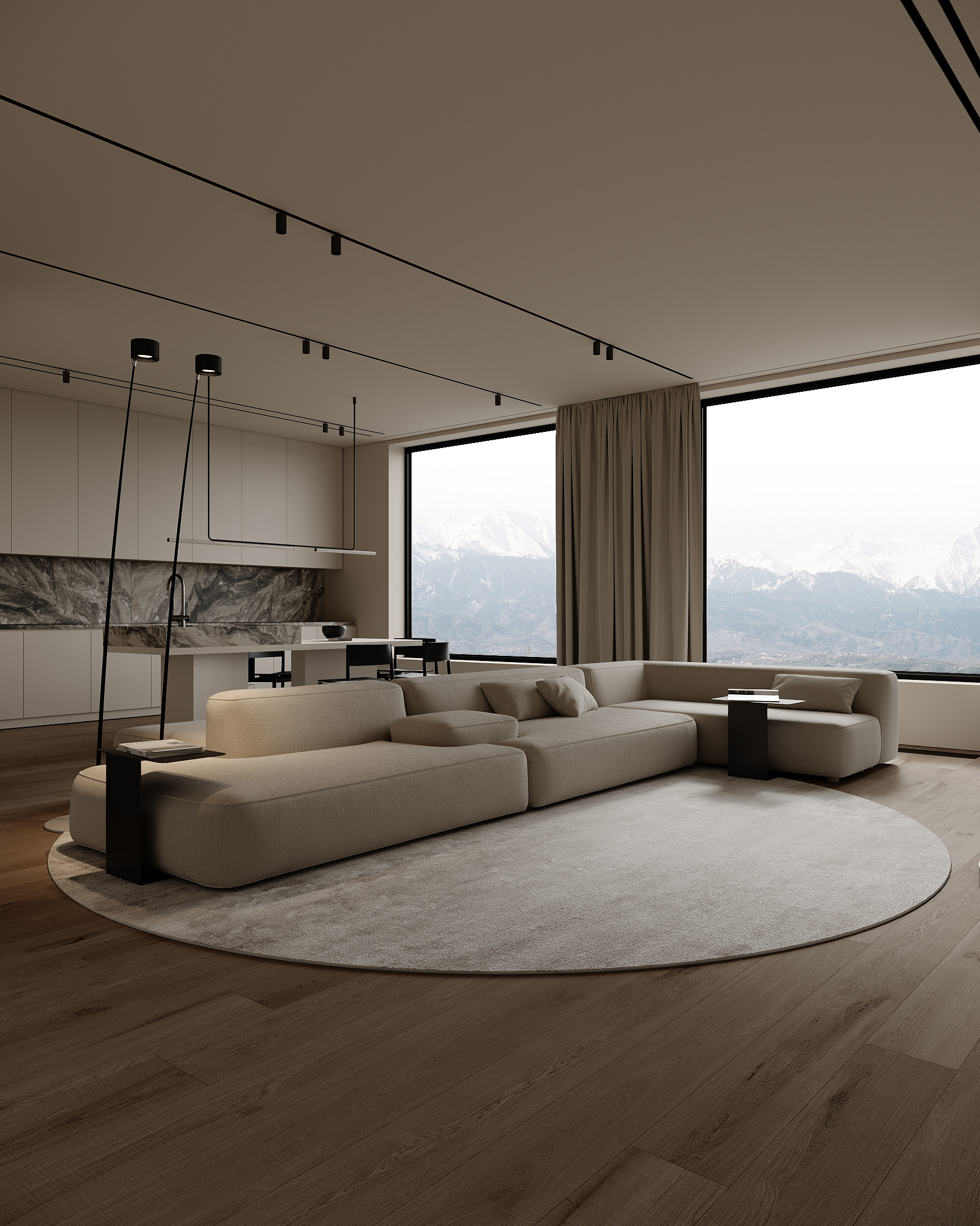 极简风住宅设计 这也太高级了吧！-0