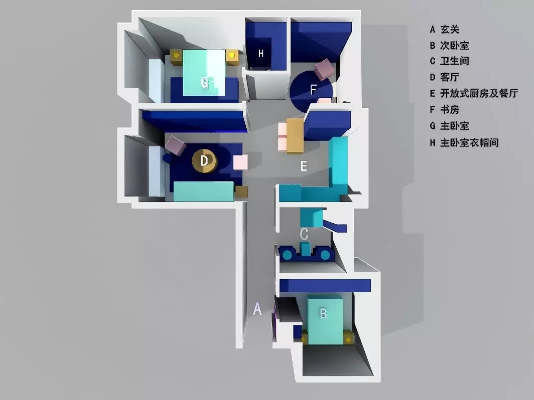 拆墙扩容，90 后婚房变休闲雅居-13