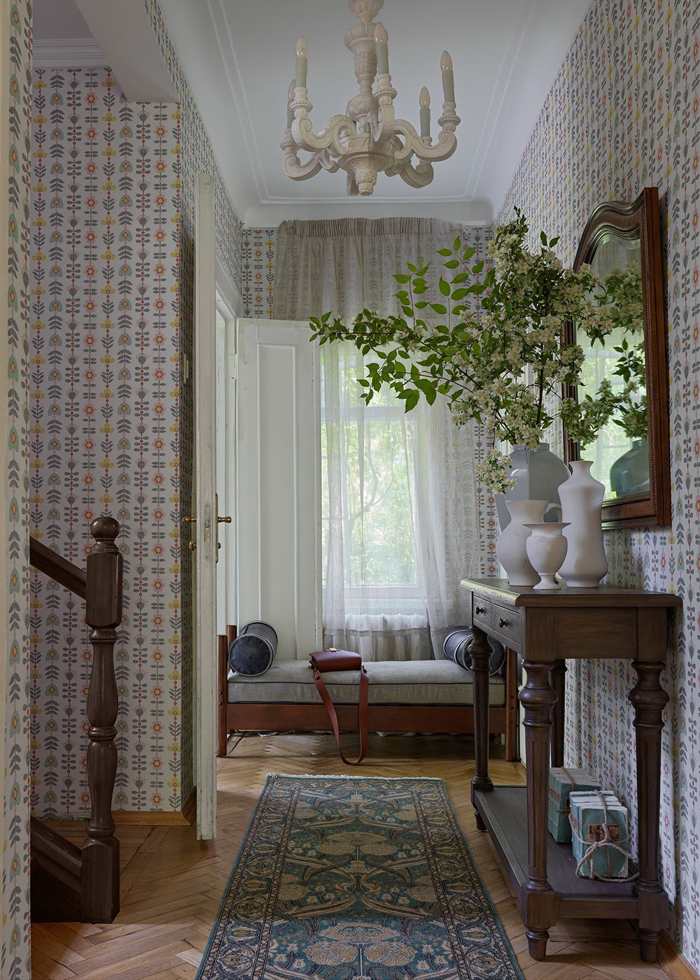 莫斯科设计师的复古夏屋改造-9