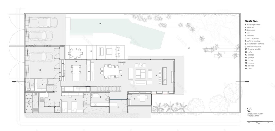 墨西哥 Tabasco House——生态与功能的完美结合-12