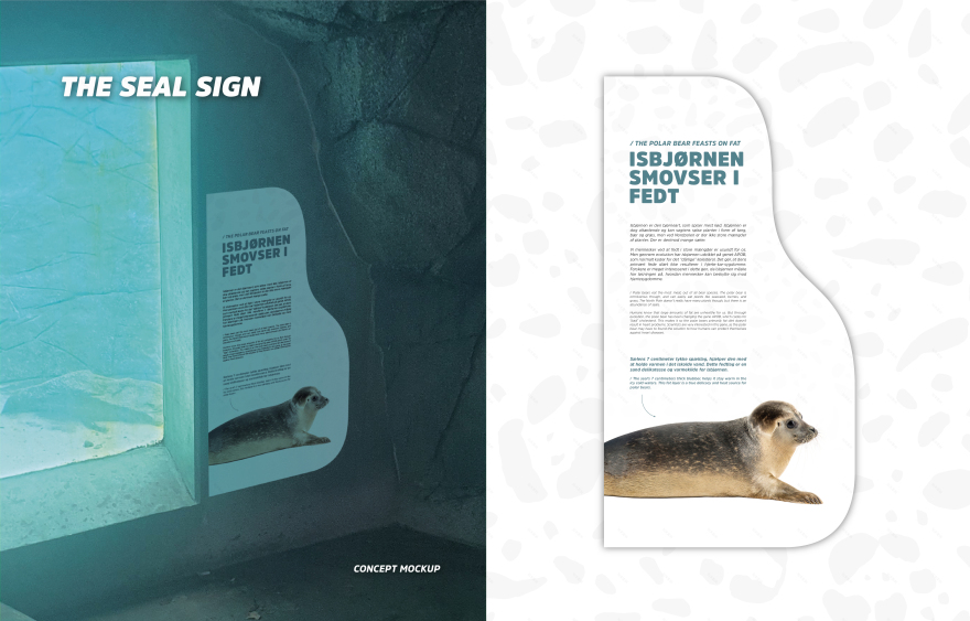 奥尔堡动物园北极熊标识牌-10