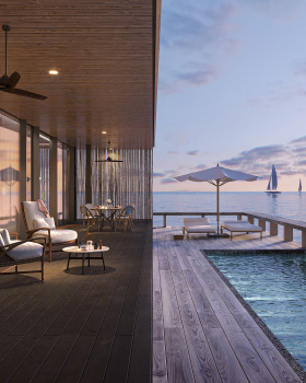 马尔代夫帕蒂娜酒店（注：通常Patina是酒店品牌名，结合Maldives推测是马尔代夫的帕蒂娜酒店，若有更准确背景信息，翻译可能不同） 丨马尔代夫