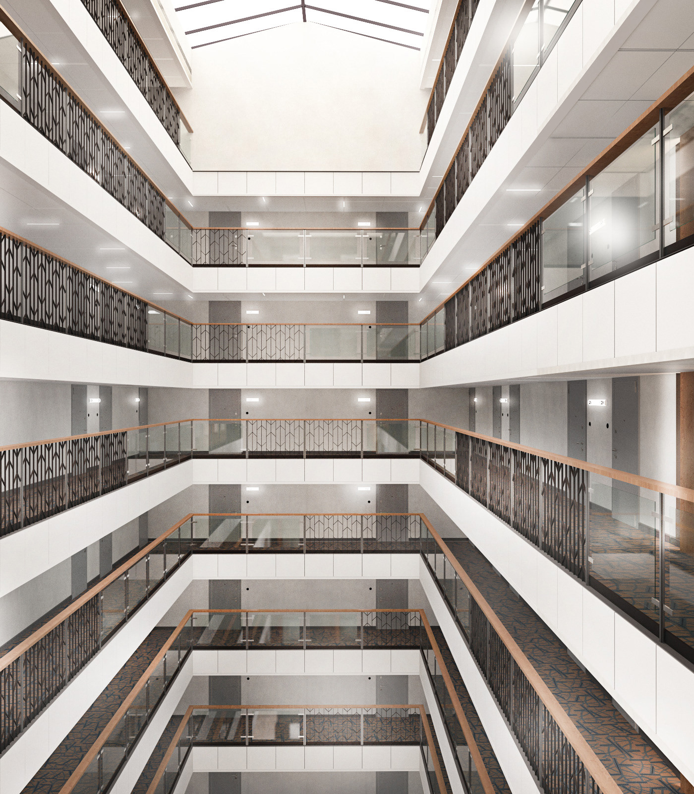 酒店大堂设计丨RedLine 设计工作室-7