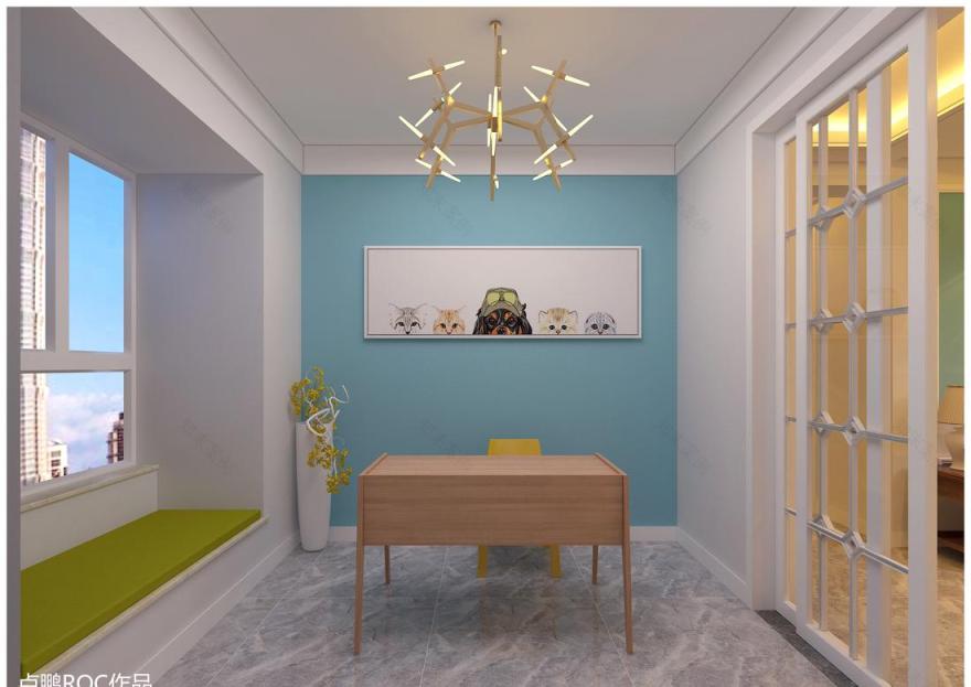 融合之美 | 170 平美北混搭风家居设计-20