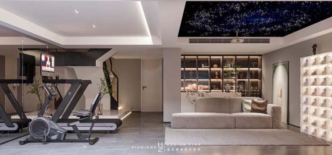 红树湾 400㎡现代简约住宅丨逸品装饰·张达-38