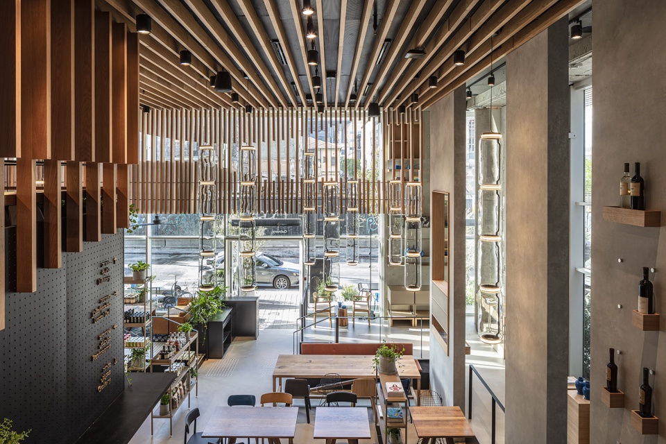 特拉维夫国家创业中心以色列烹饪学院,多功能蓝色空间融合烹饪文化-20