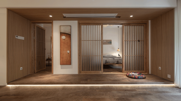 80m2 原木禅意居住空间丨中国广州丨H·BK Space Design-1