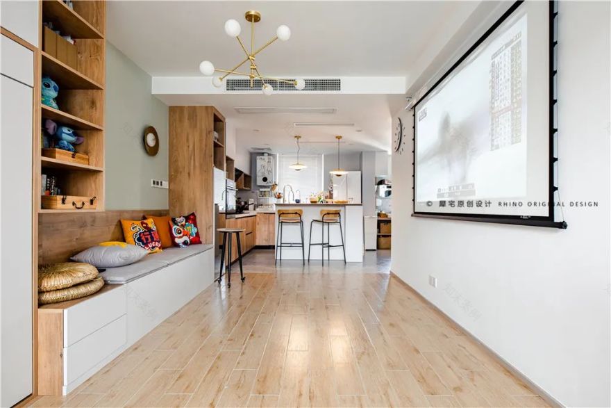 60平手枪型小户型的日式阳光生活丨中国上海丨BELLA(周贝)-48