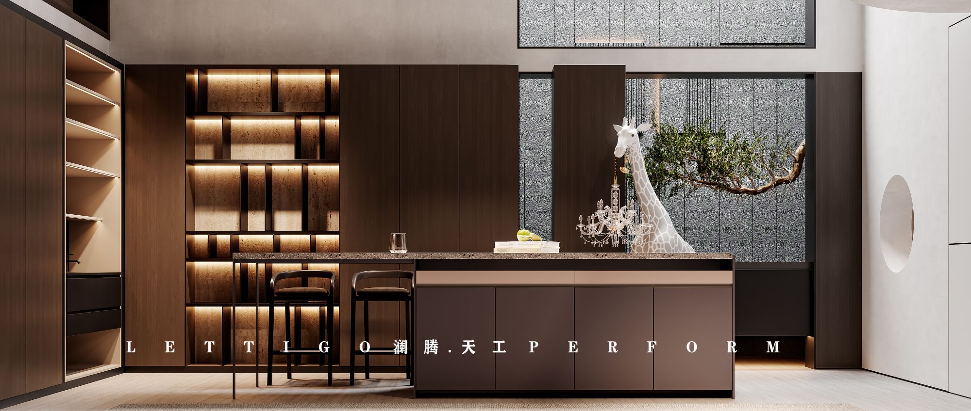 简约意式别墅大宅，生活本该如此精致-2