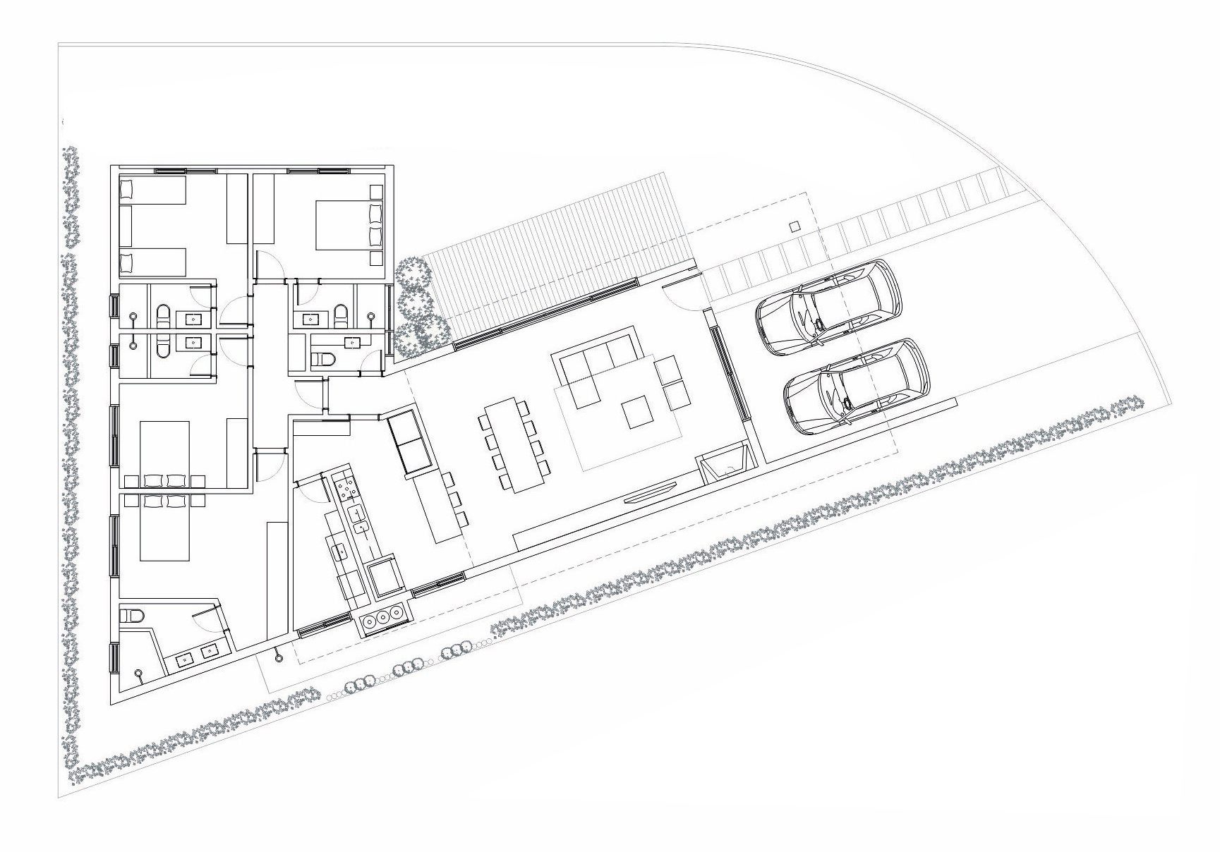 巴西 Malibu H25 别墅 · 家庭度假胜地-2