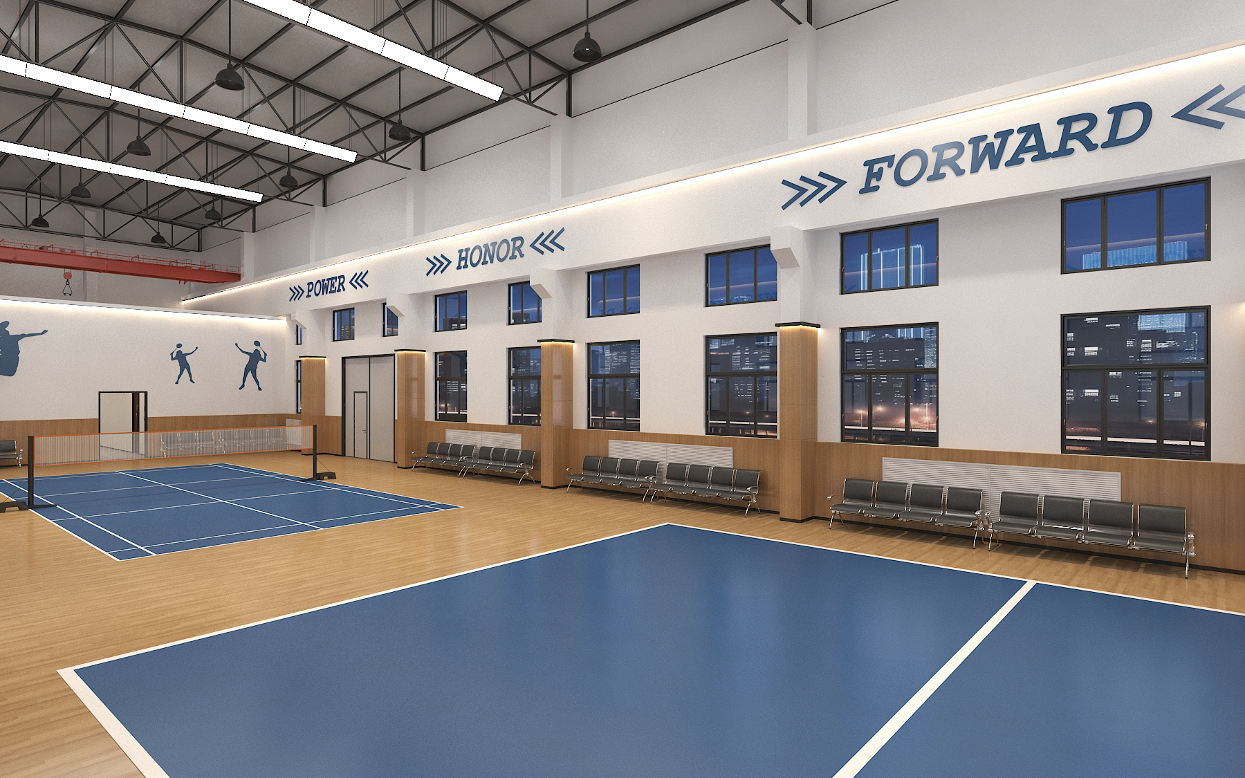 包钢第一热电厂体育馆丨内蒙古正合科技有限公司-2