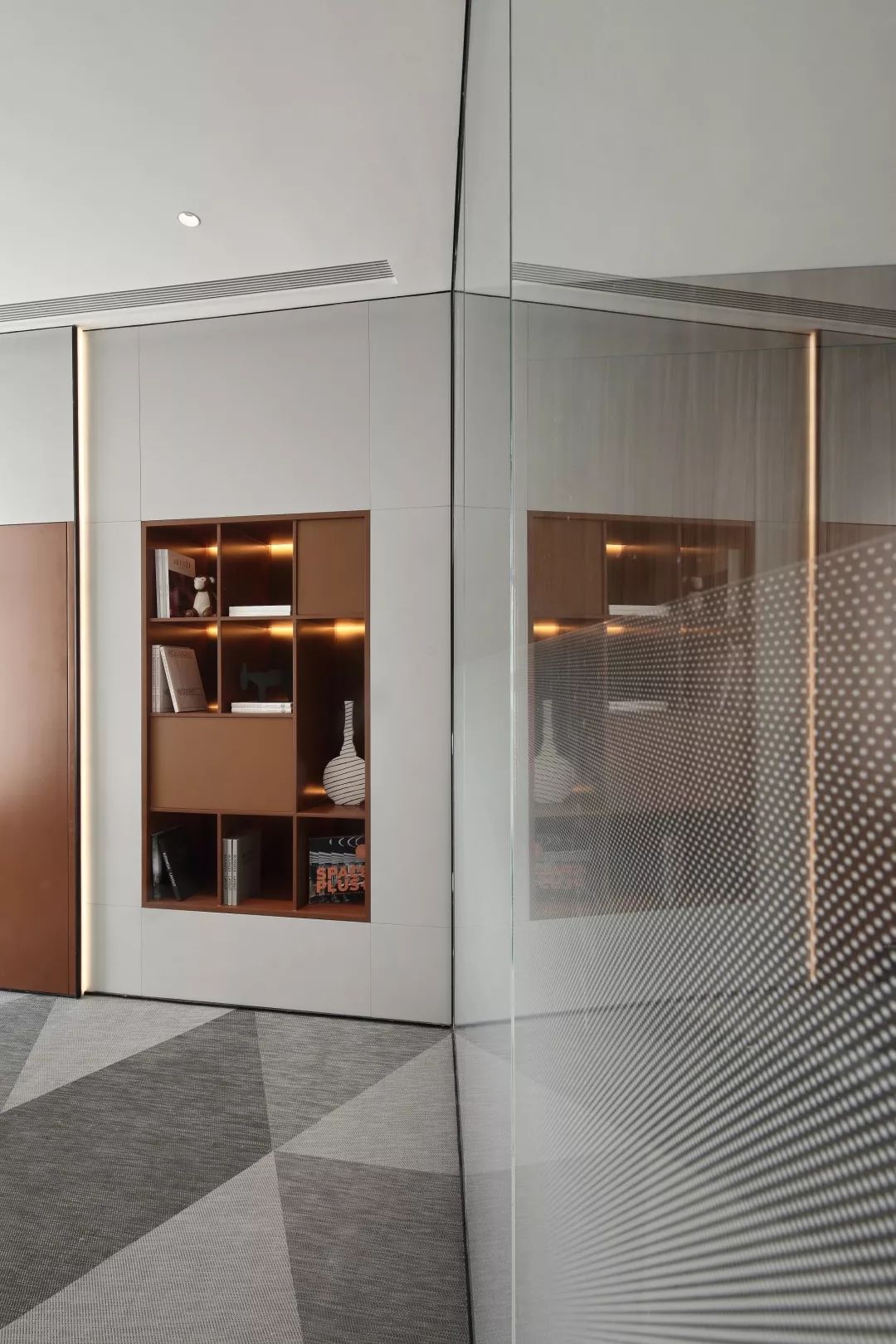 深圳卓越前海壹号办公展示体验中心  于强室内设计-48