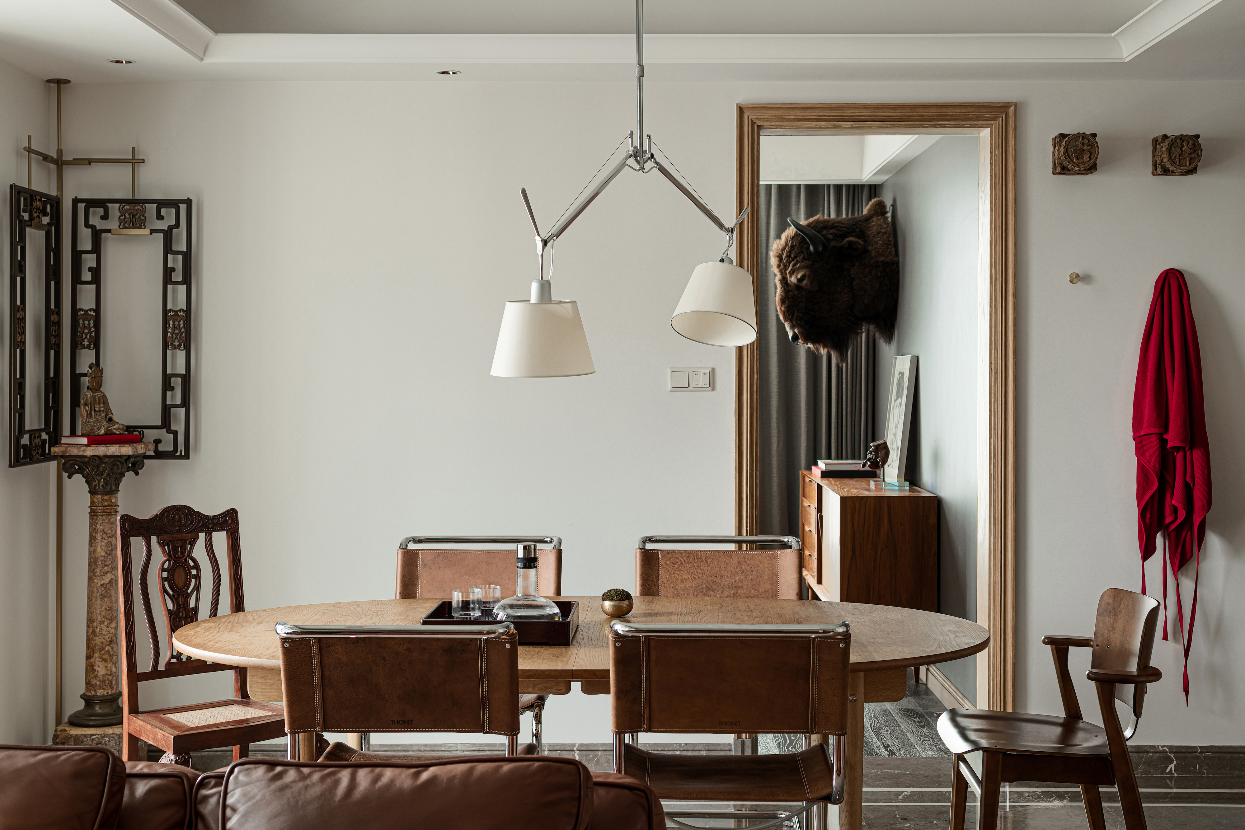 法式精装修公寓设计丨中国杭州丨本案设计师-6