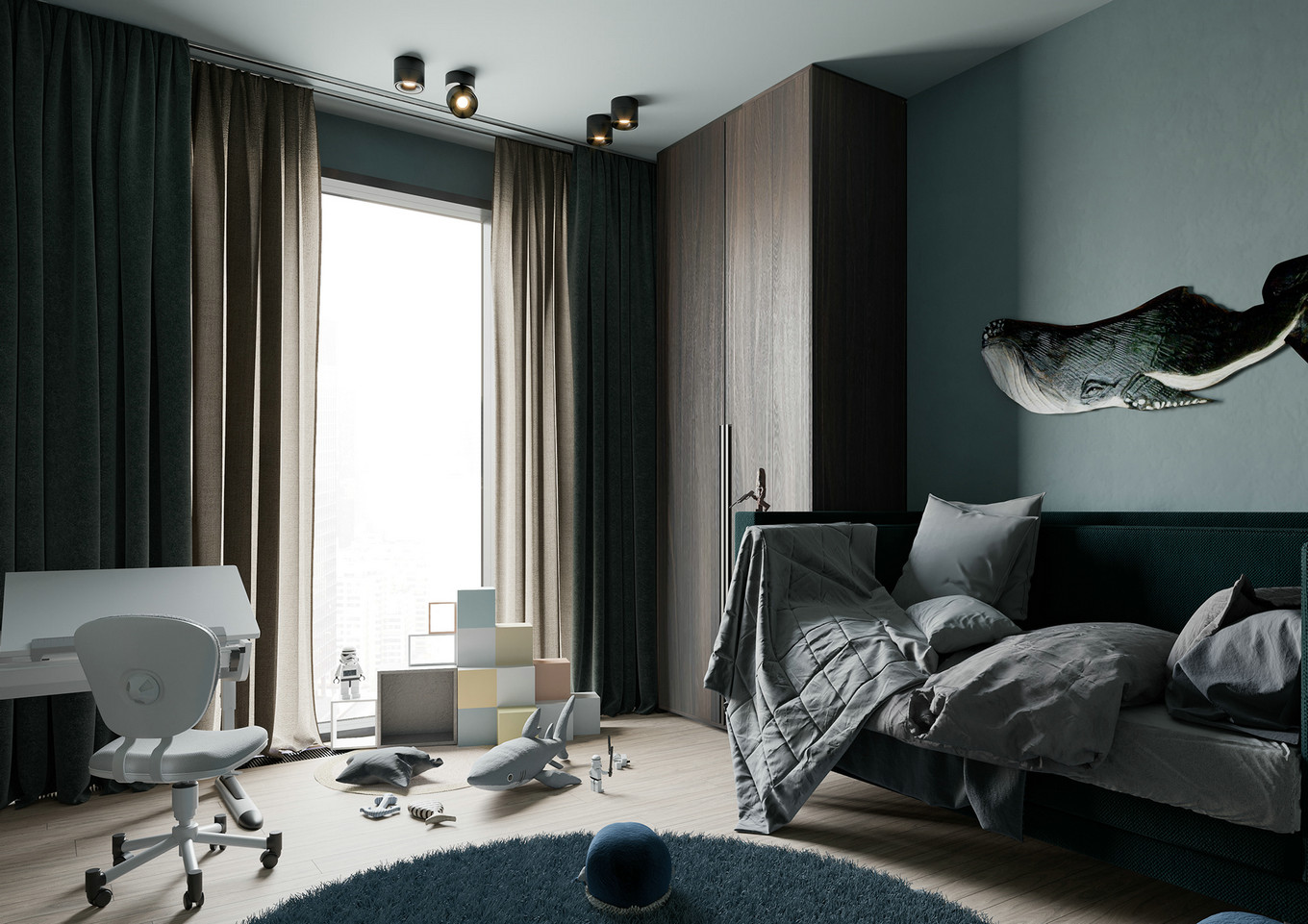 简约之魅 | 高级灰演绎舒适生活空间-14