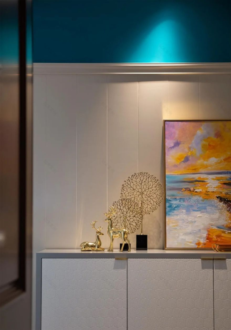 公园大观 | 270㎡美式轻奢,精致美好的生活空间-21