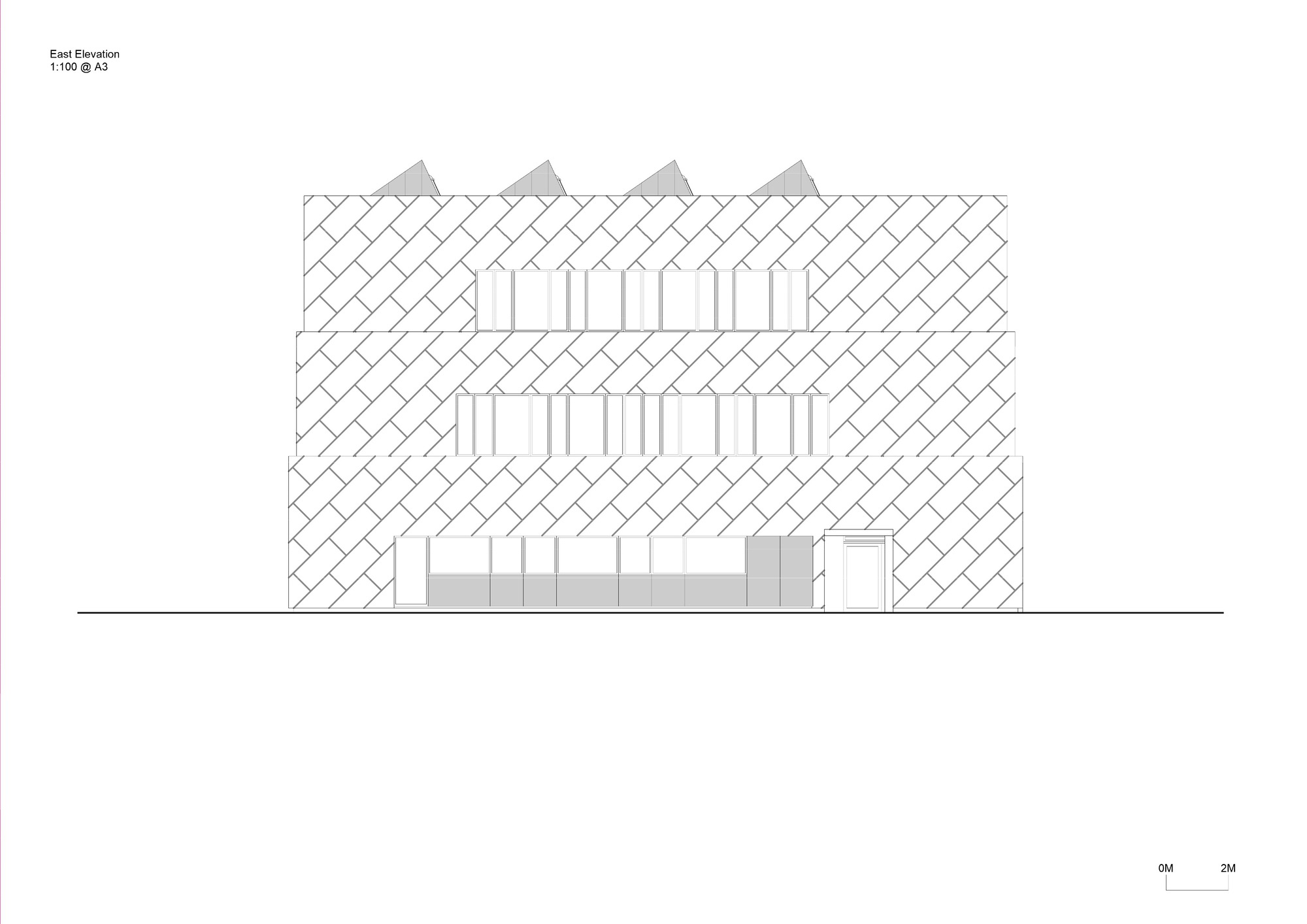 金字形神塔和菱形建筑丨英国伦敦丨Mole Architects-65