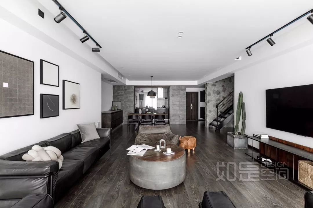 180 平跃层套四,诗意北欧混搭怀旧风-22