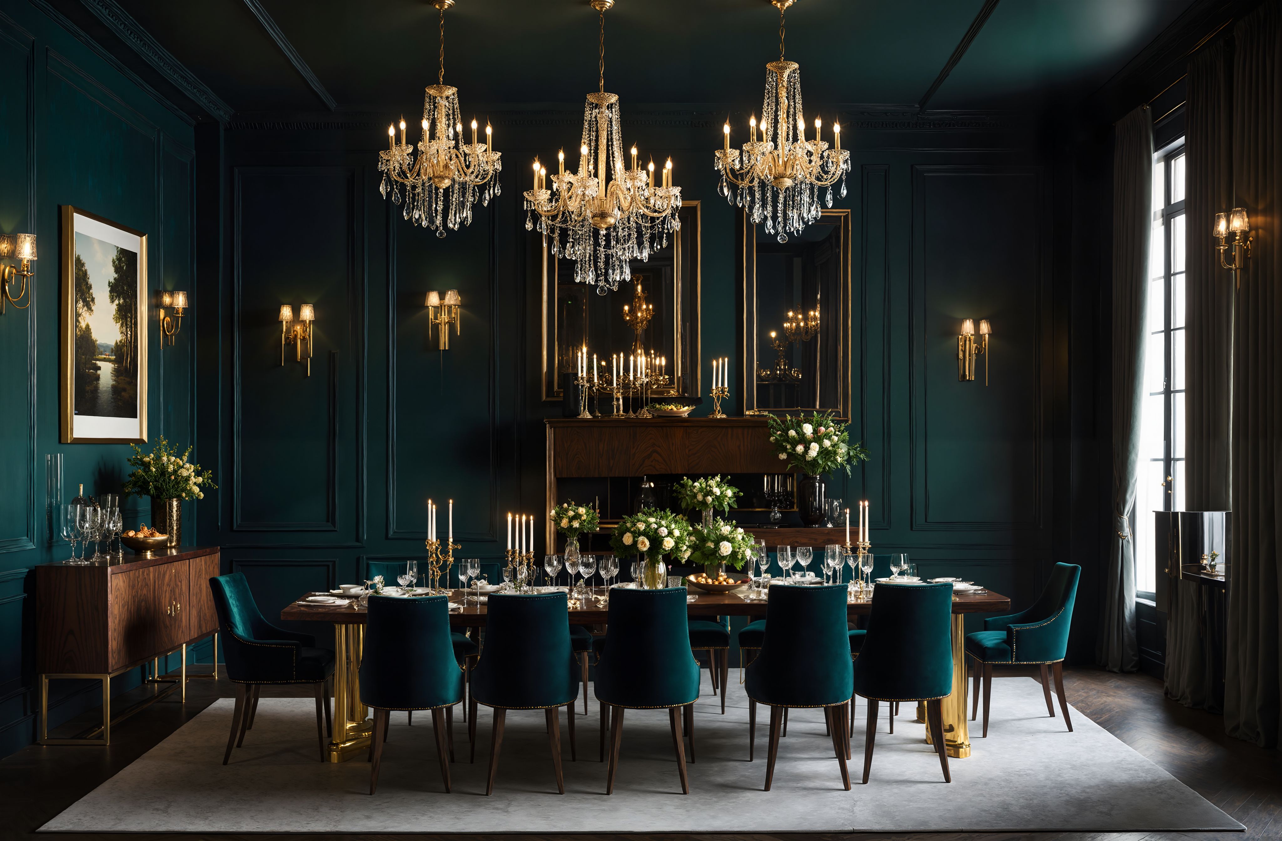 砸碎极简！在墨绿丝绒里藏了一颗复古核弹-10