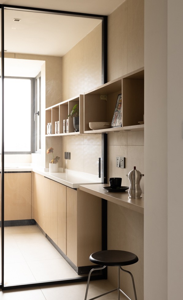 《木构》｜日式高级感 MUJI 风单身公寓丨中国上海丨简狄设计事务所-46