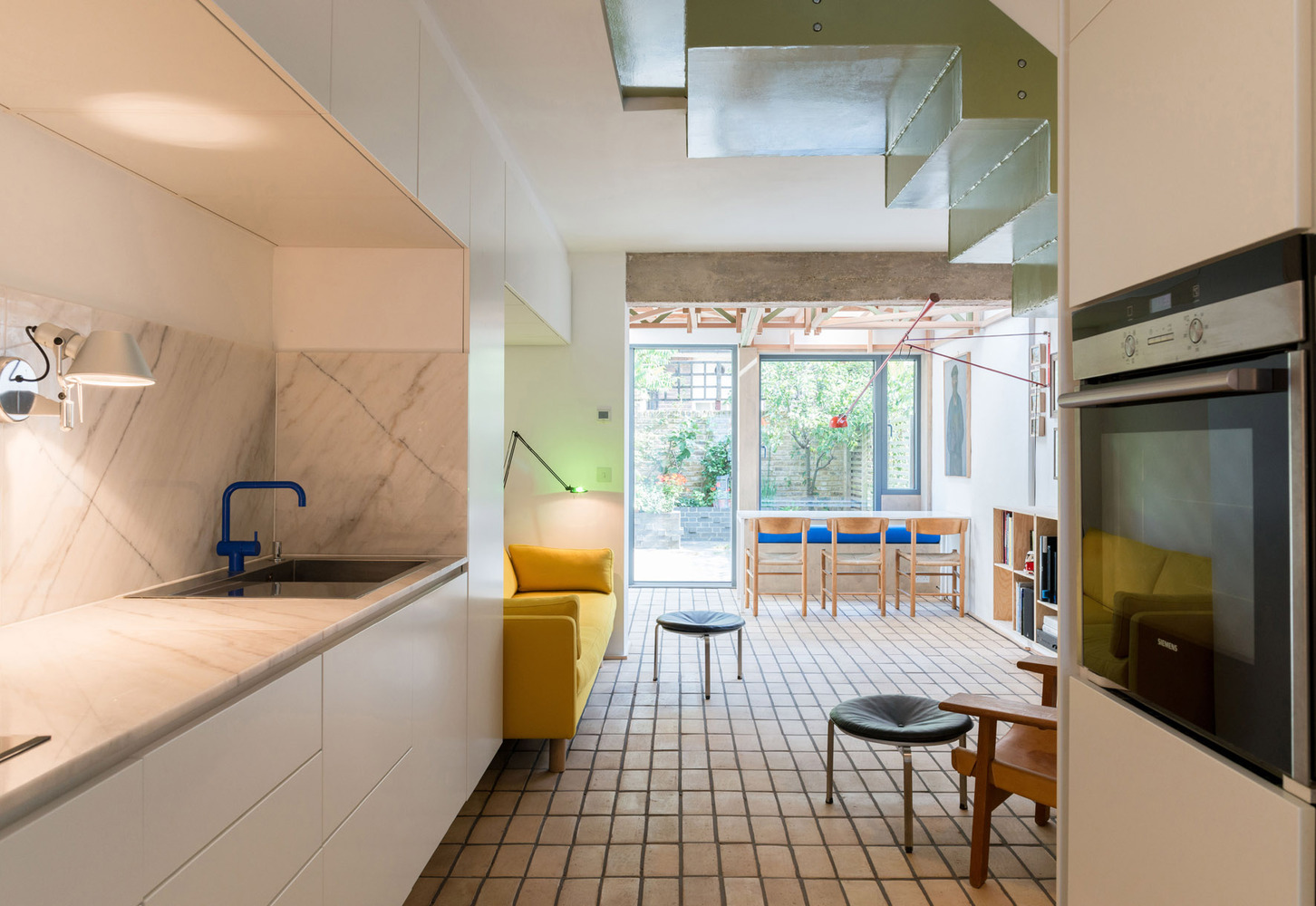 伦敦 60 年代钟楼住宅的现代改造-52