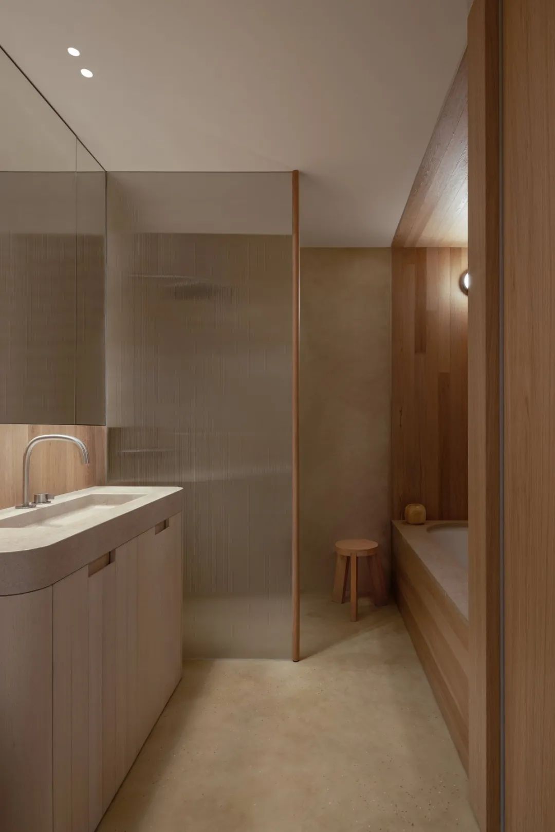 原木极简风四居丨比利时丨比利时建筑工作室Decancq Vercruysse-23