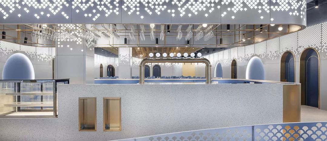 Topos Design Clans设计完成海洋为主题的餐厅-0