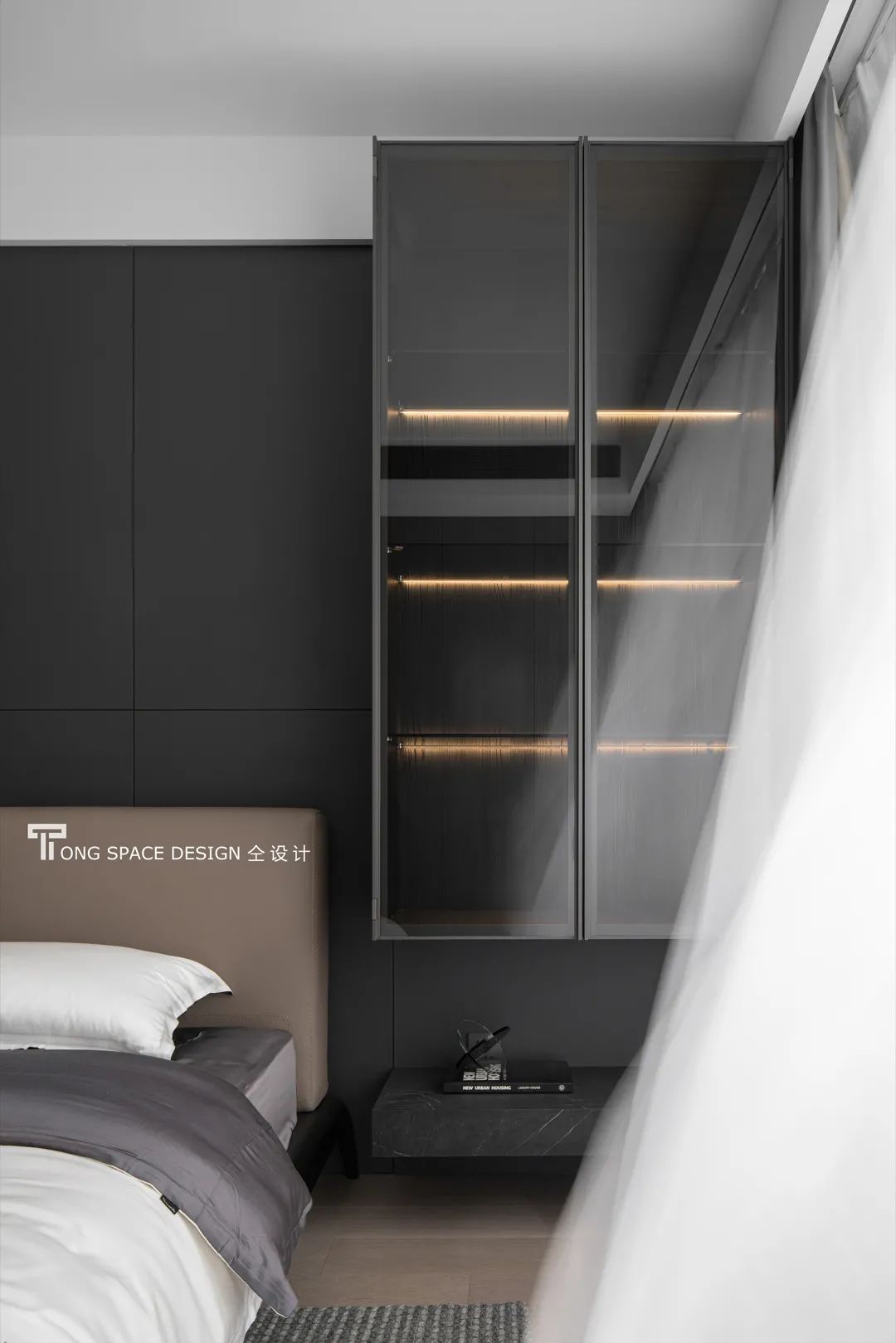 夜曲 · 现代极简诗意空间,舞动人生的精彩丨仝设计-74