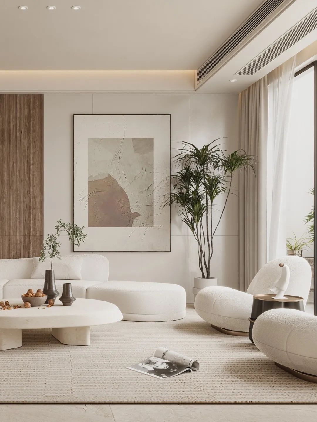 都市理想家,现代轻奢风大平层设计案例解析丨布尔空间设计-263