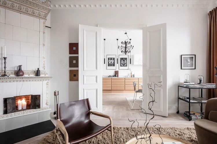 和谐北欧一居室丨瑞典丨Emma Fischer-61