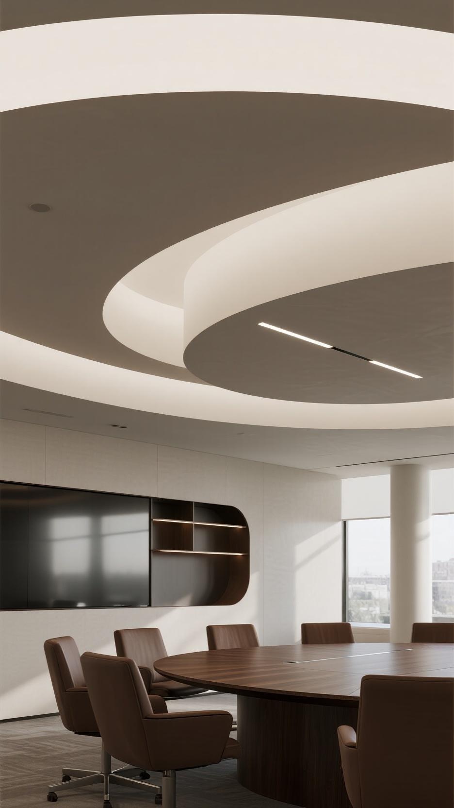 云打卡:老钱风办公室设计丨引擎联合设计-12