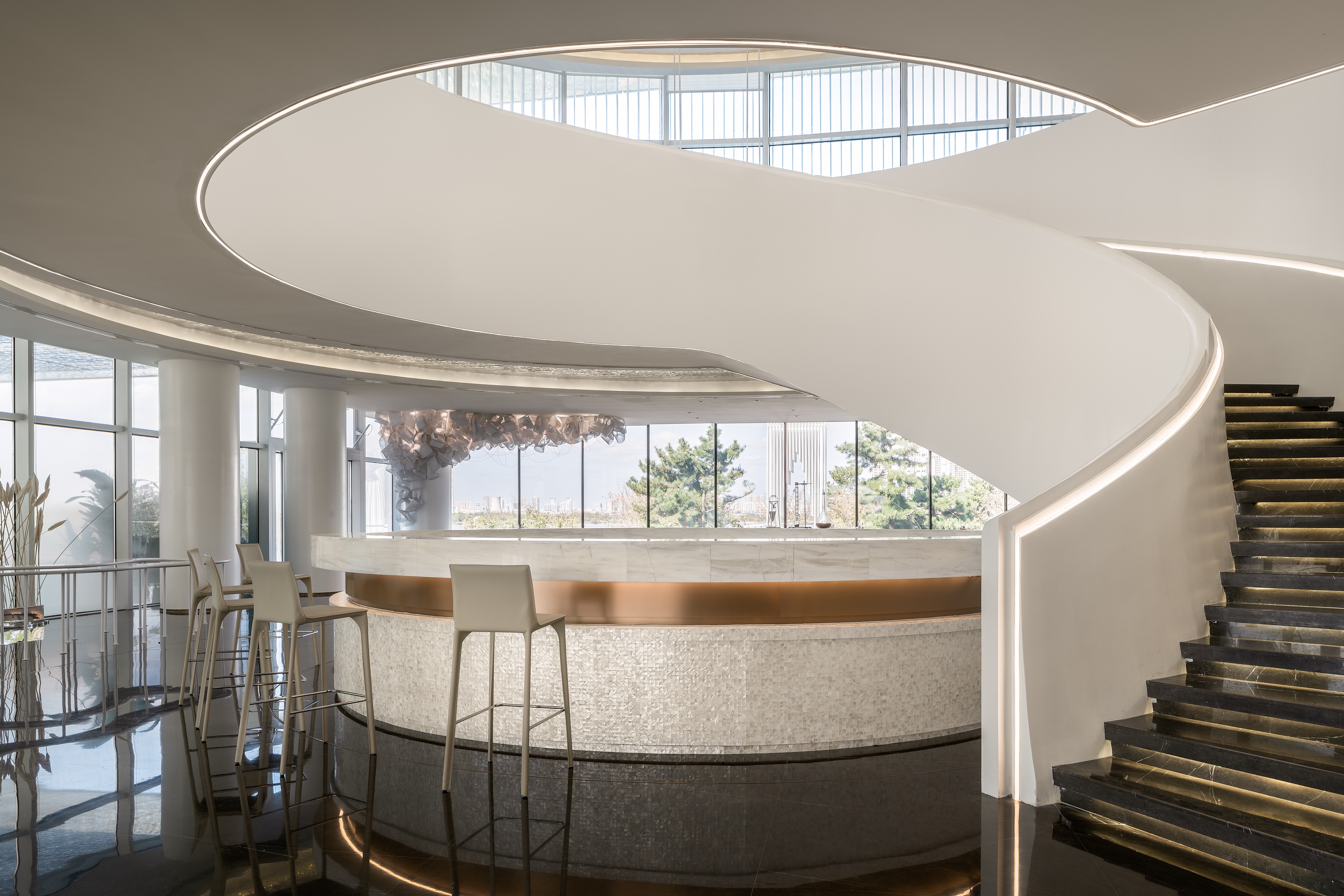 荣成自在澜湾销售中心丨中国山东丨元禾大千（软装）,天翊设计（硬装）-39