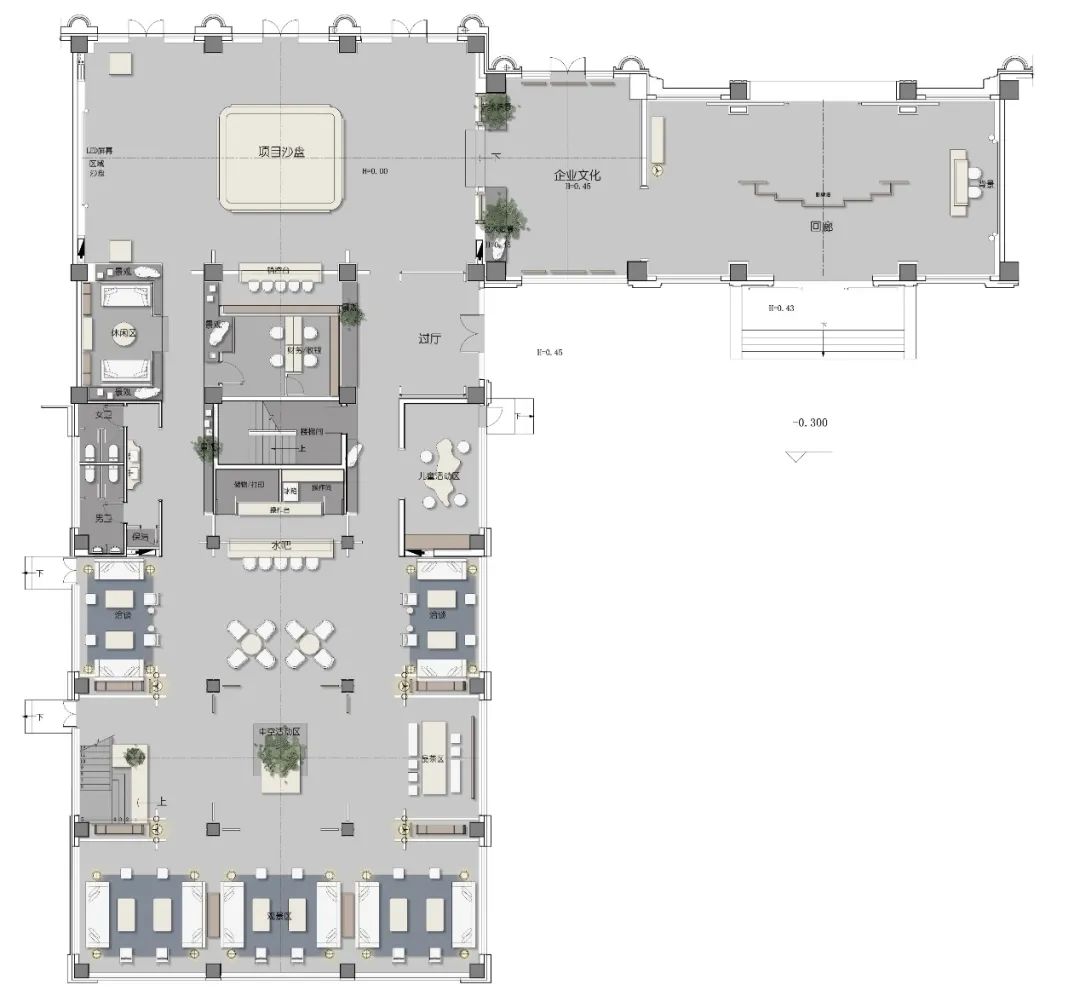 铂海樾府售楼处丨中国营口丨FANST 泛思特设计-58
