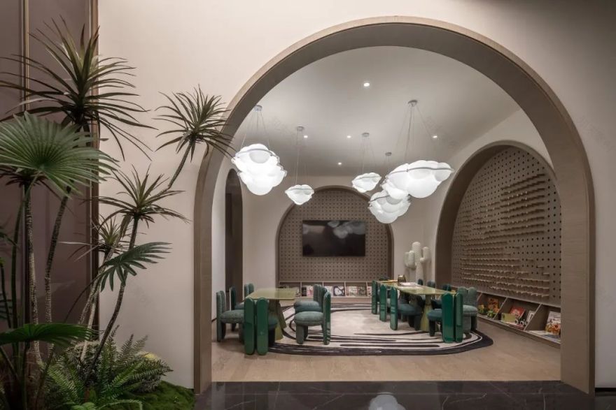 深圳招商雍云府售楼处丨中国深圳丨布鲁盟设计-52