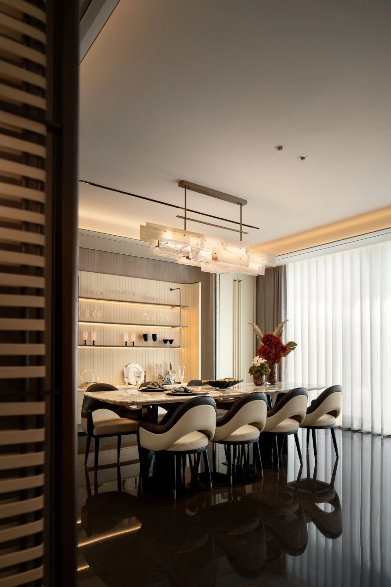 台州玖樾府482㎡样板间丨中国台州丨DARRY戴瑞软装-13