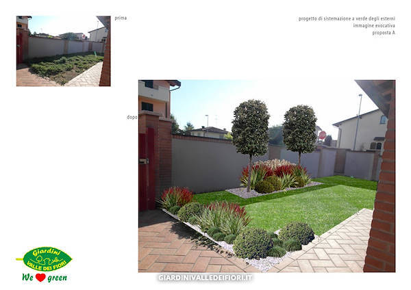 双户住宅花园项目丨GIARDINI Valle dei Fiori-12