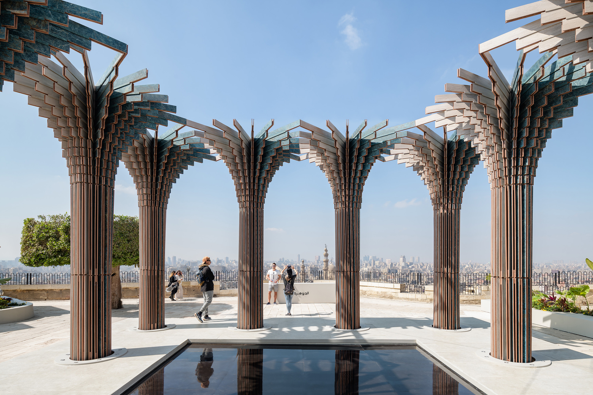 Citadel of Cairo: Seat of Design Power Pavilion / Dar Arafa Architecture-9