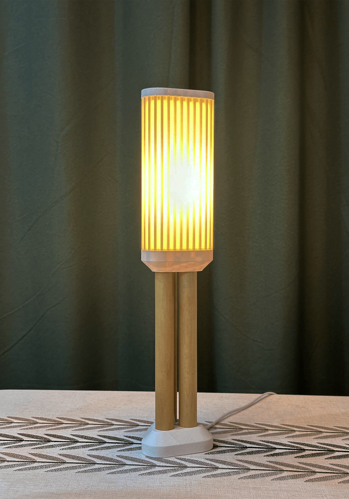 台灯“塔楼”与“云朵”(迷你系列“有脚的”家居装饰照明之一)-6