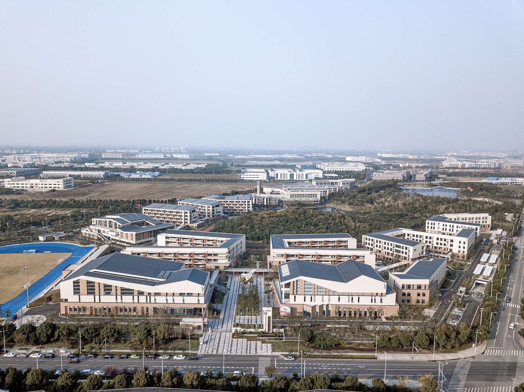 江苏省苏州实验中学科技城校丨中国苏州丨启迪设计集团股份有限公司-9