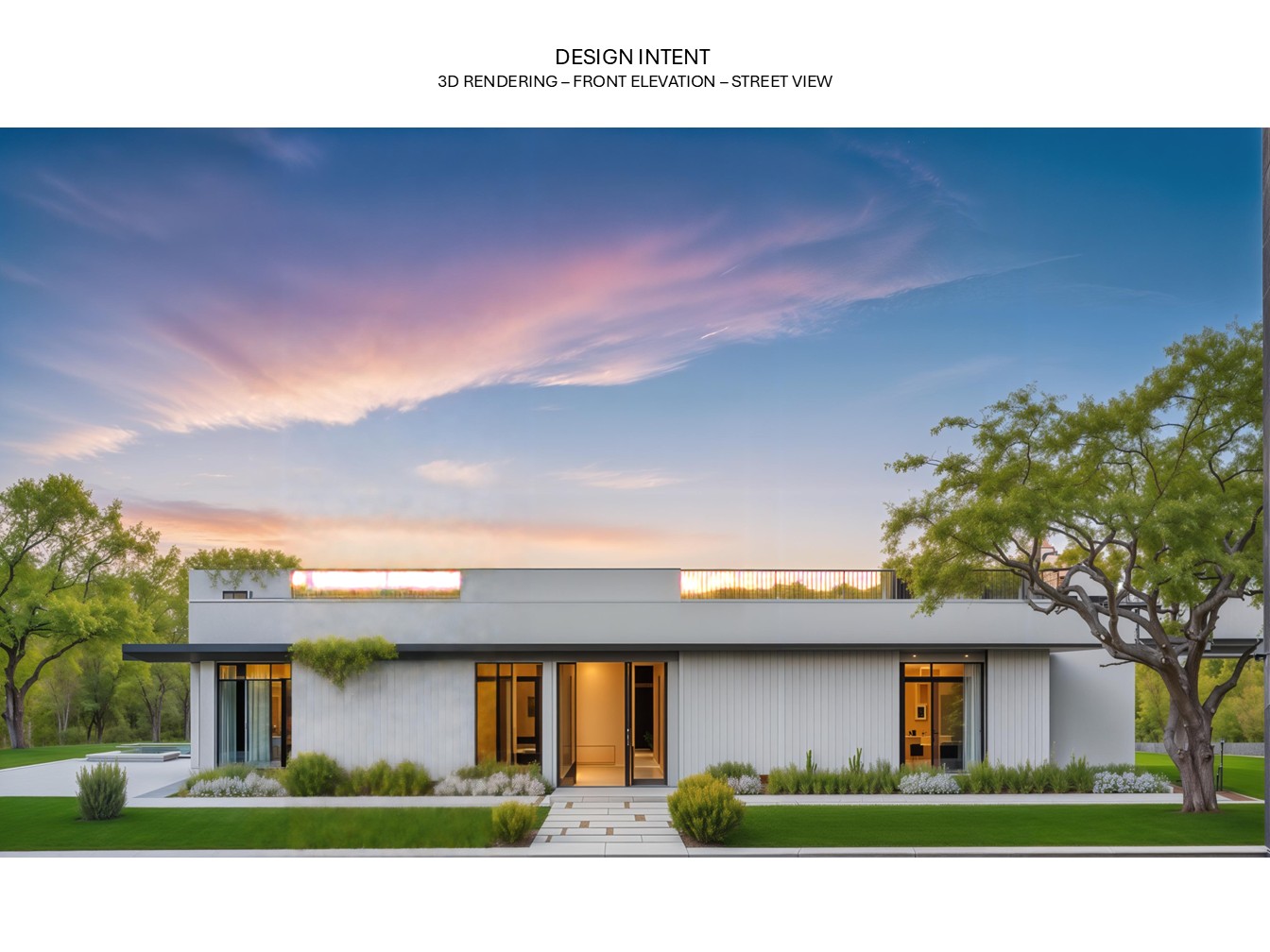 Italian Neo-Classical Revival 1 Story House Design-2