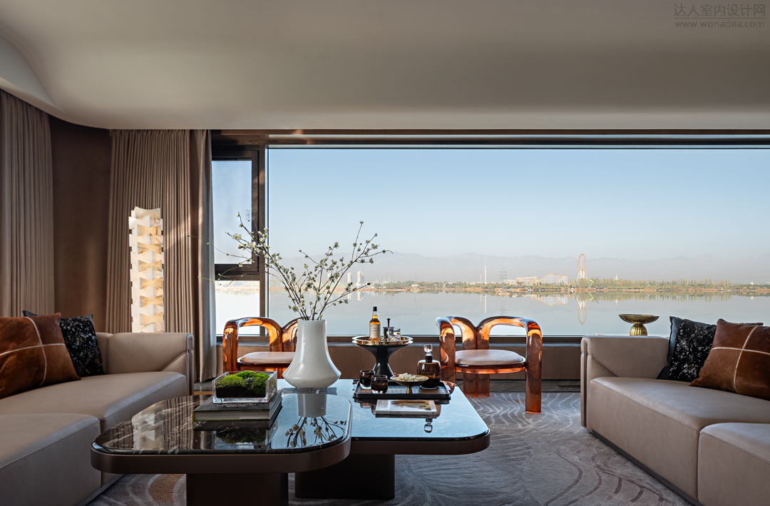 宁夏中房·云上阅海样板房丨中国银川丨深圳市帝凯室内设计有限公司-5