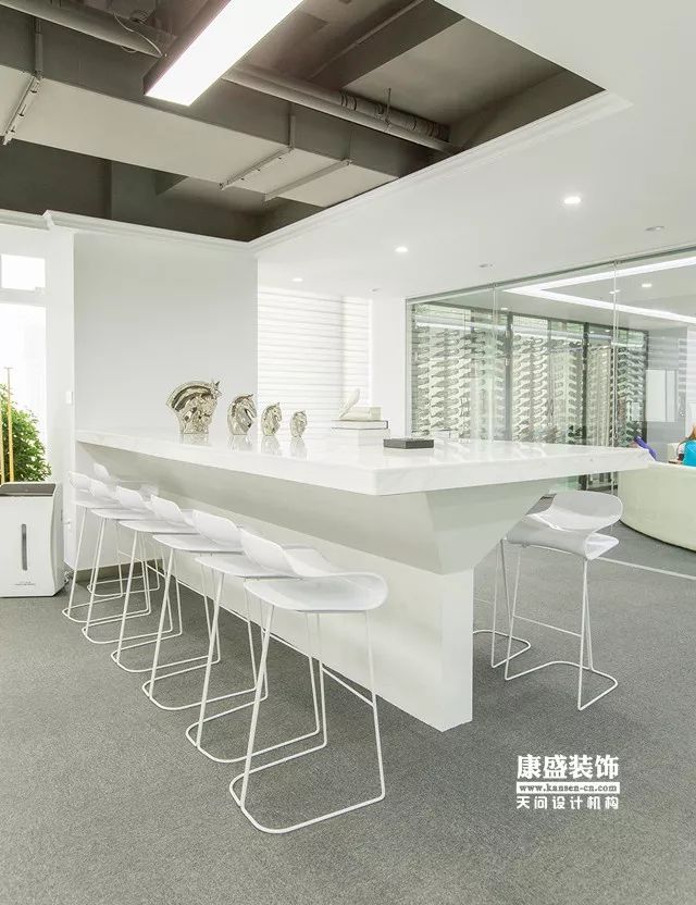 康盛装饰┃1500㎡极简办公空间本•色，打造科技与艺术的人文价值-80