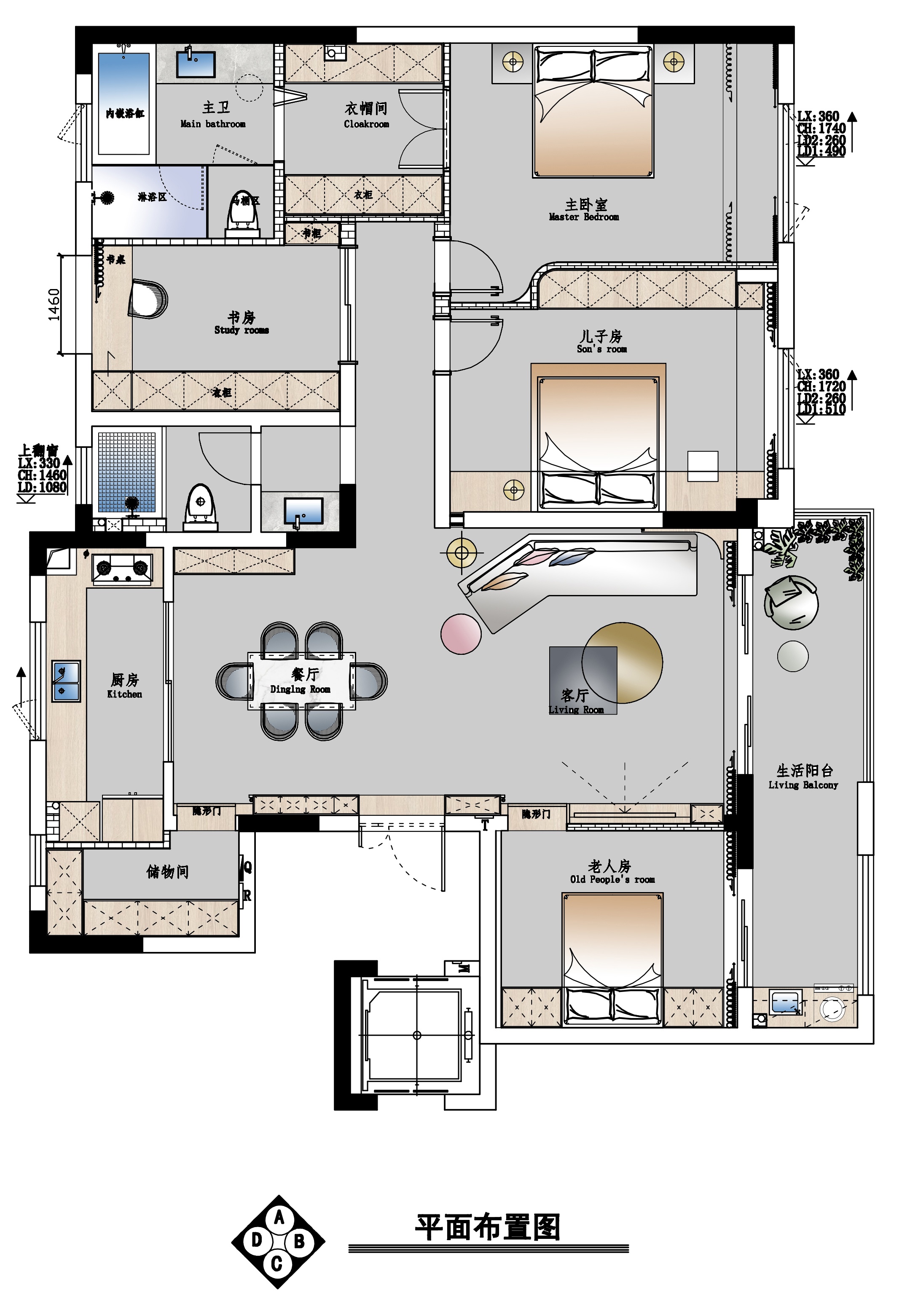 庐州府 160㎡现代简约家居设计丨中国合肥丨SL・DESIGN-63