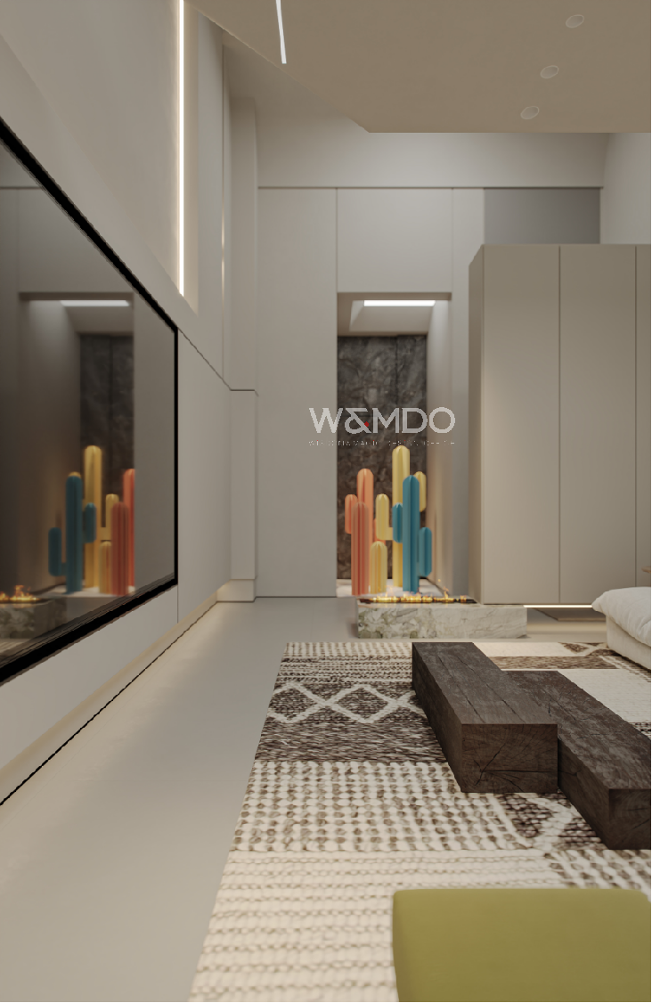 奶油原木慢生活·云逸娱乐室设计丨W&MDO-14