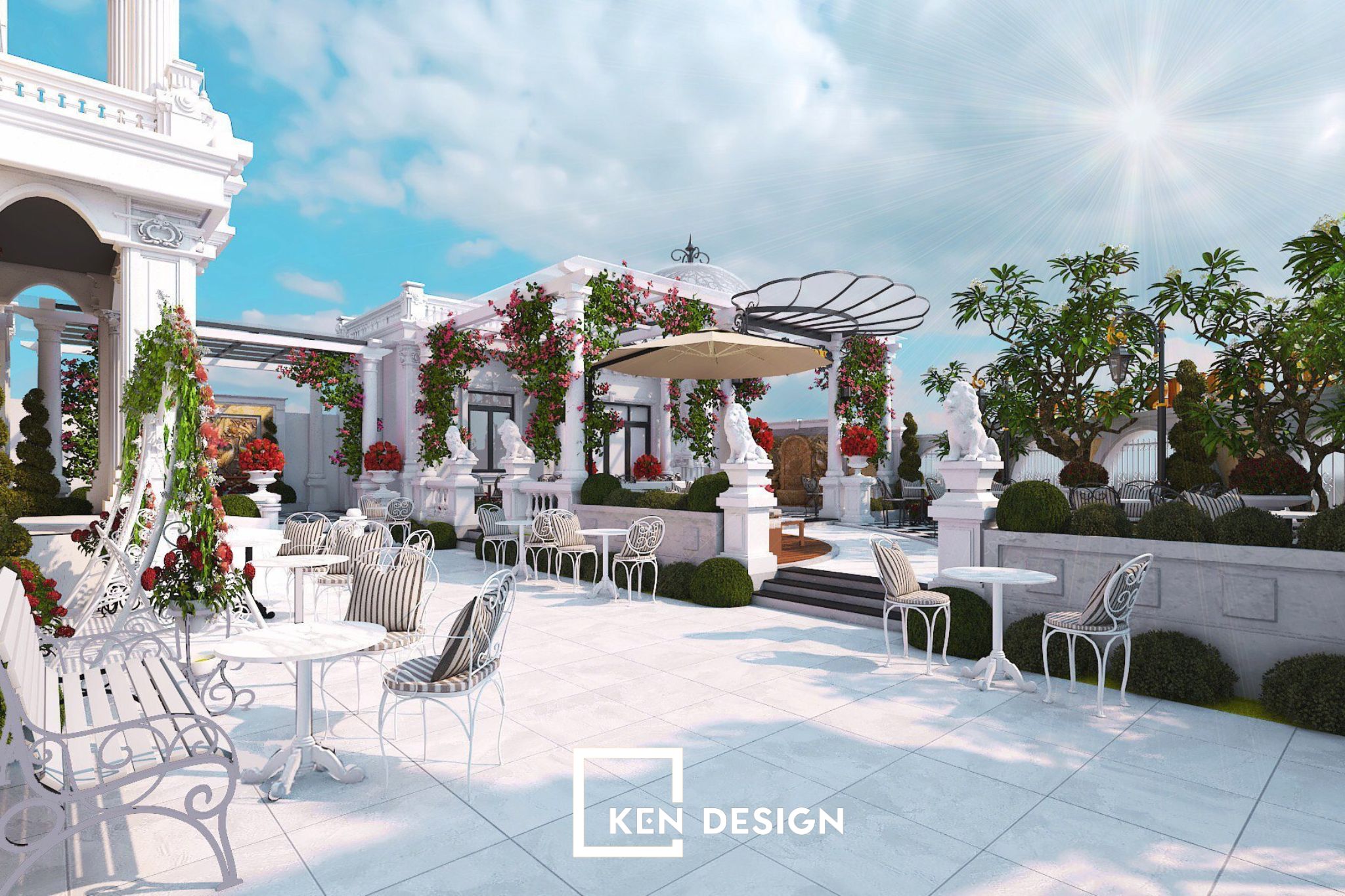 De Lu·ury Coffee设计项目丨越南河内丨KenDesign-14