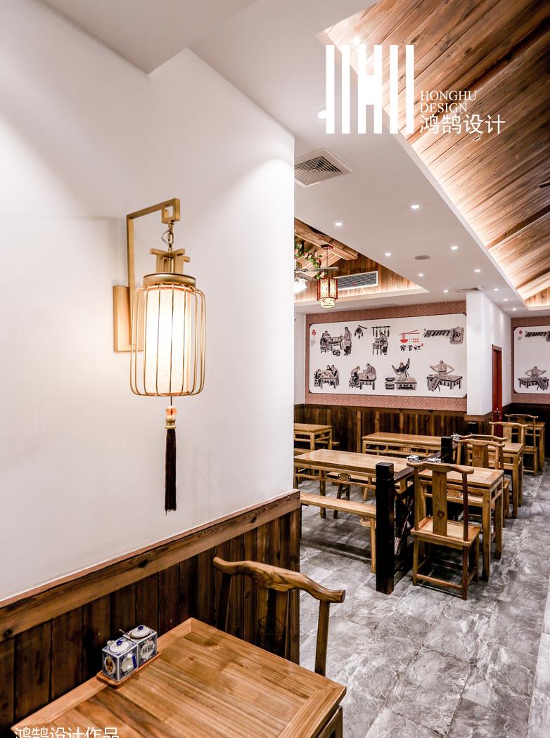 《常香记》江南风中餐厅,古韵空间农家乐-14