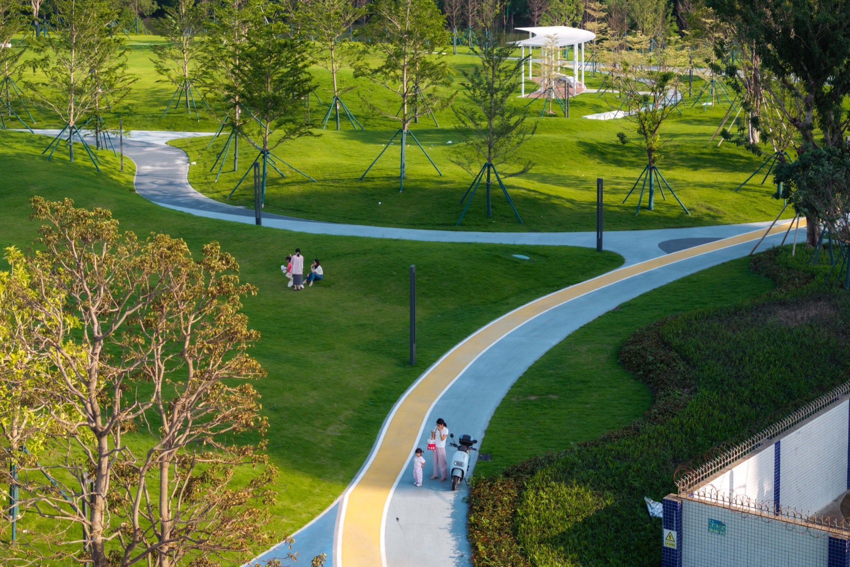 和祐国际医院人才社区配套公园,和祐国际医院外市政公园丨中国佛山丨广东天元建筑设计有限公司（睿住天元）-93